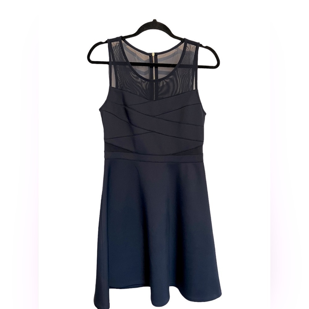 Guess blue color sleeveless dress brand new with tag.size 8